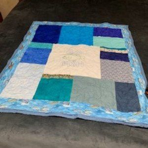 Go Fish baby quilt